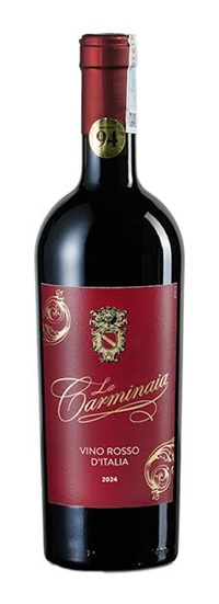 RV406.LA CARMINAIA VINO ROSSO D'ITALIA